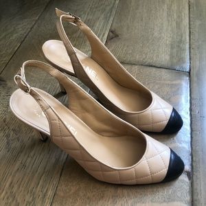Two-Tone Vintage Chanel Heels
